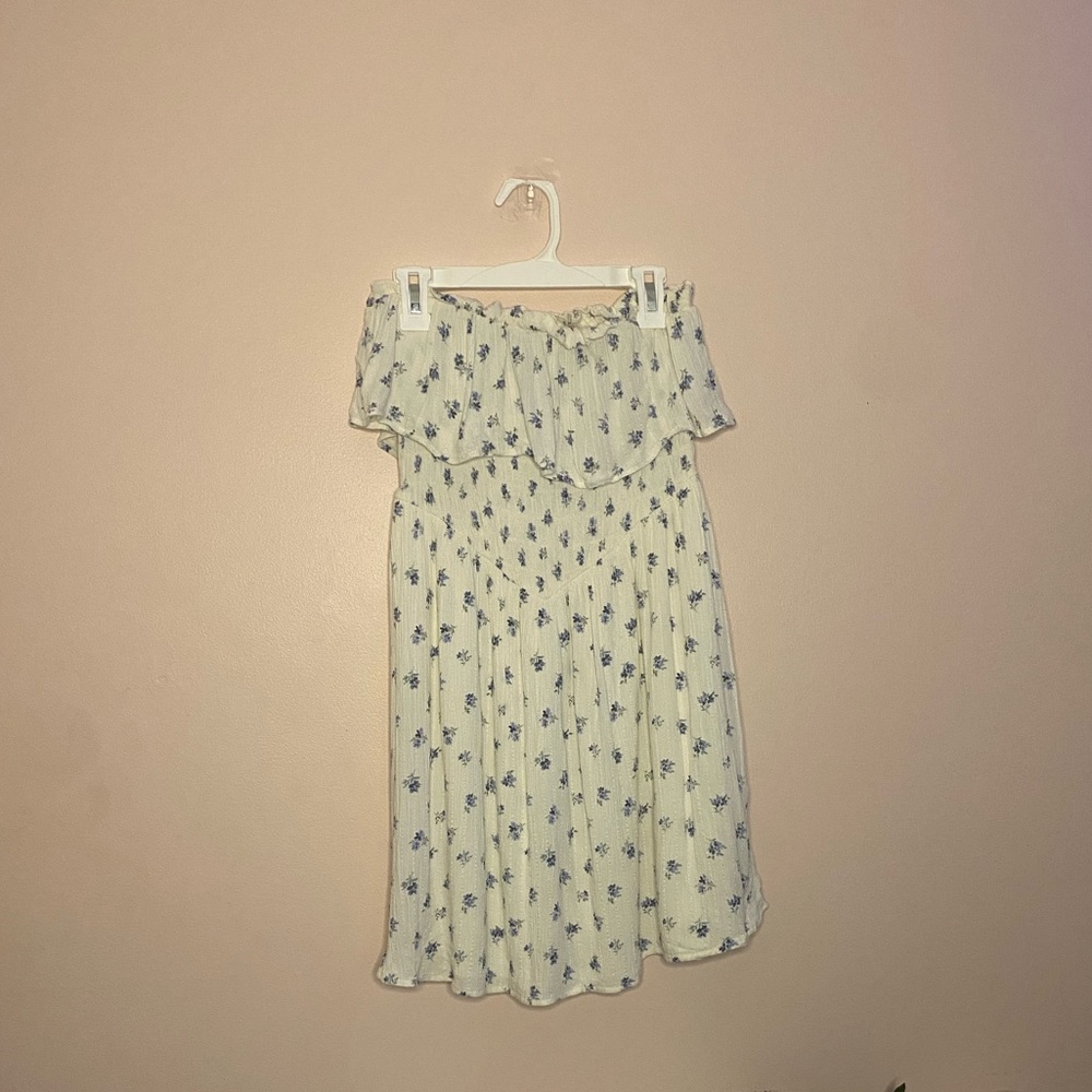 Off The Shoulder White Dress